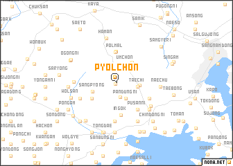 map of Pyŏlch\