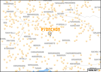 map of Pyŏn-ch\