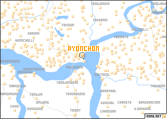 map of Pyŏn-ch\