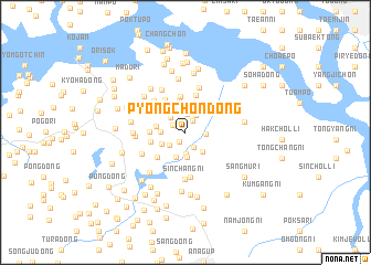 map of P\