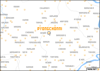 map of P\