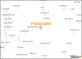 map of P\