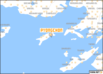 map of P\