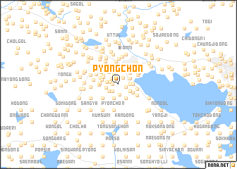 map of P\