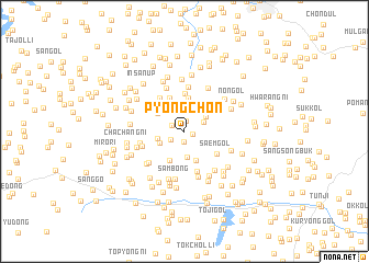 map of P\