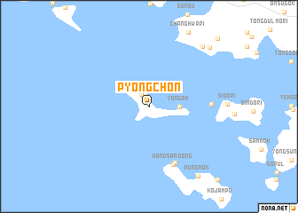 map of P\