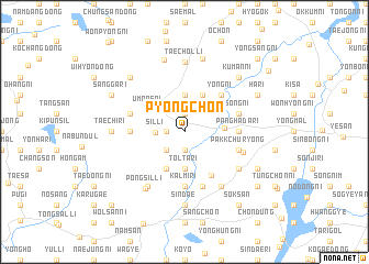 map of P\