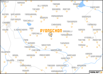 map of Pyŏngch\