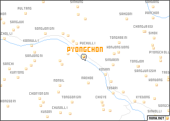 map of P\