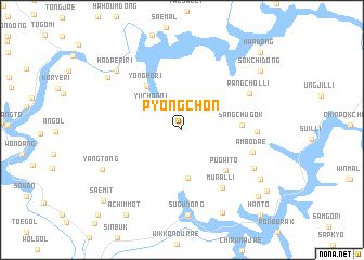 map of P\