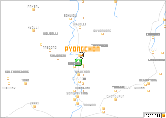 map of P\