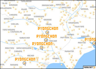 map of P\