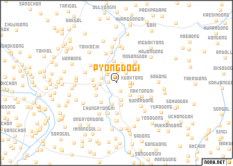 map of P\