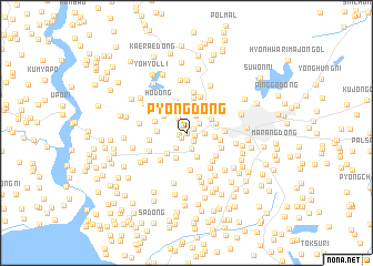 map of P\