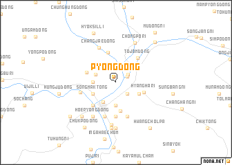 map of Pyŏng-dong