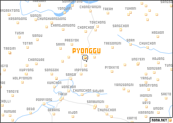 map of Pyŏnggu