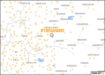 map of P\