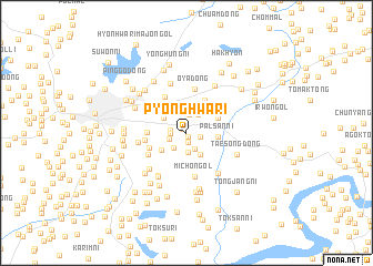 map of P\