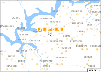 map of P\