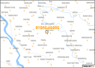 map of P\