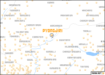 map of P\