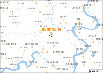 map of P\