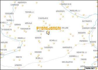 map of P\