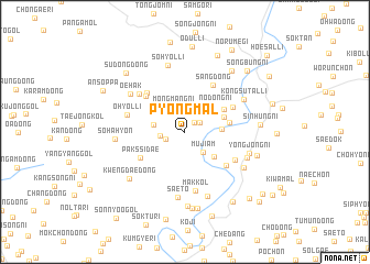 map of P\