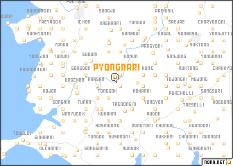 map of P\