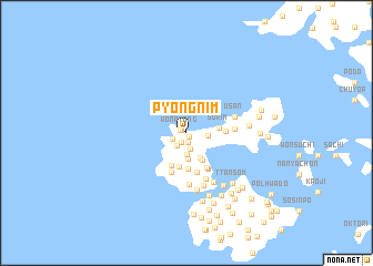 map of P\