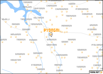 map of P\