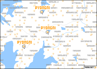 map of P\