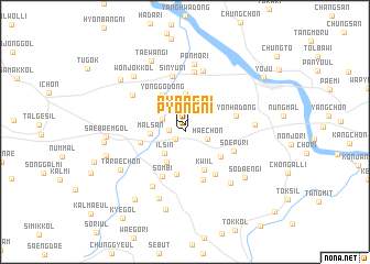 map of P\