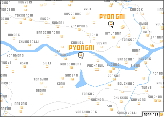 map of P\