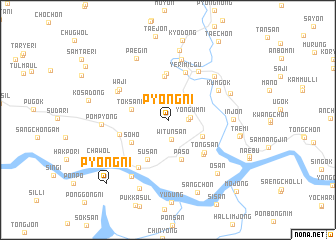 map of P\