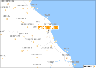 map of P\