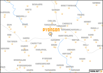 map of P\