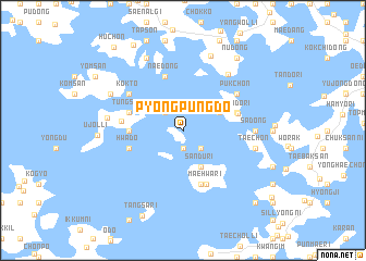 map of Pyŏngp\