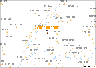 map of Pyŏngp\
