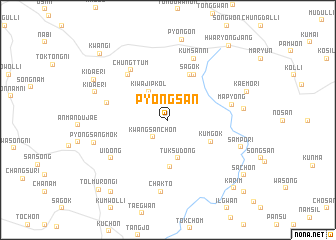 map of P\