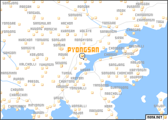 map of P\