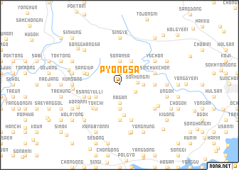 map of P\