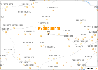 map of P\