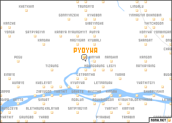 map of Pyoywa