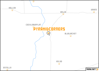 map of Pyramid Corners