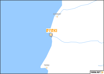 map of Pyrki