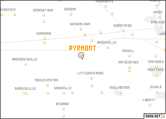 map of Pyrmont