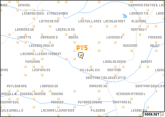 map of Pys