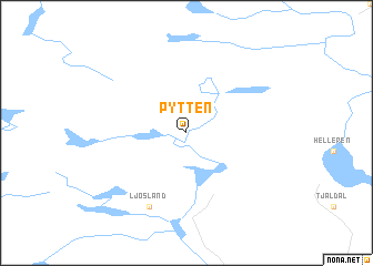 map of Pytten