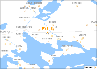 map of Pyttis